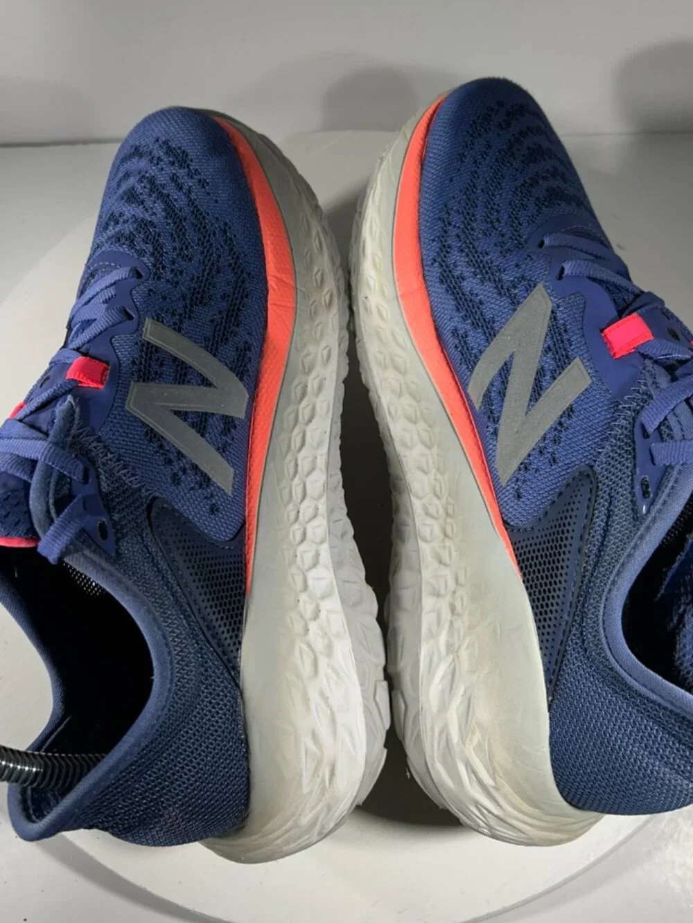 New Balance Fresh Foam MORE Womens Running Shoes Size 7.5 B Blue Sneaker Walking